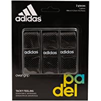 Los mejores  - All for Padel Set of overgrip 3 Units Grip- Adultos Unisex- Black- Talla Única